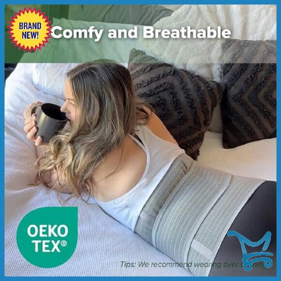 Postpartum Belly Band Support Back Abdomen Natural Delivery Recovery - Picture 6 of 8